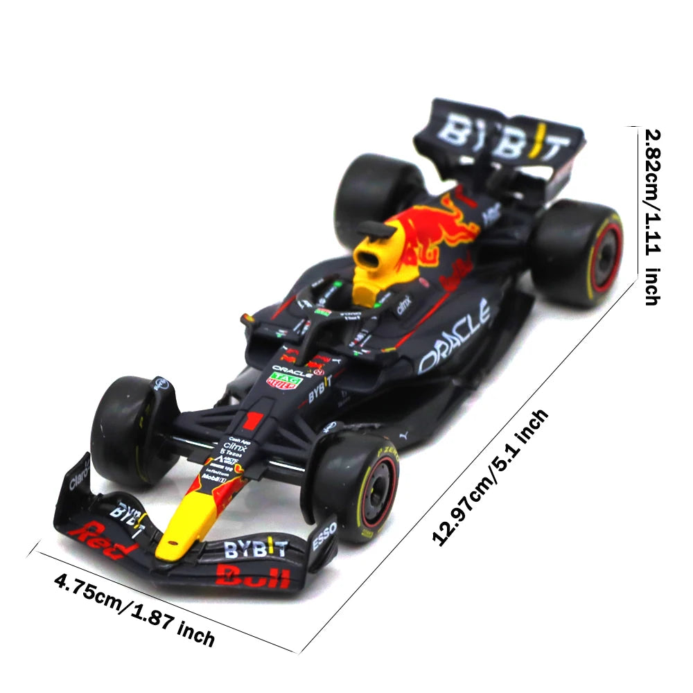 Bburago 1/43 2022 2023 F1 Red Bull RB18 Ferrari F1-75 Mercedes AMG W14 Racing Cars Toys Alloy Vehicle Diecast Cars Model