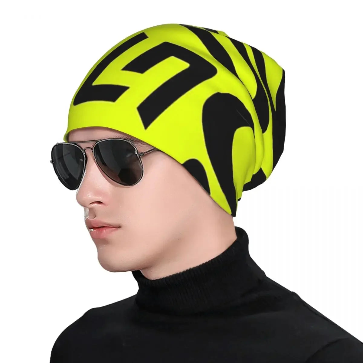 F1 2024 - Lando Norris #4 Warm Knitted Cap Fashion Bonnet Hat Autumn Winter Outdoor Beanies Hats for Men Women Adult