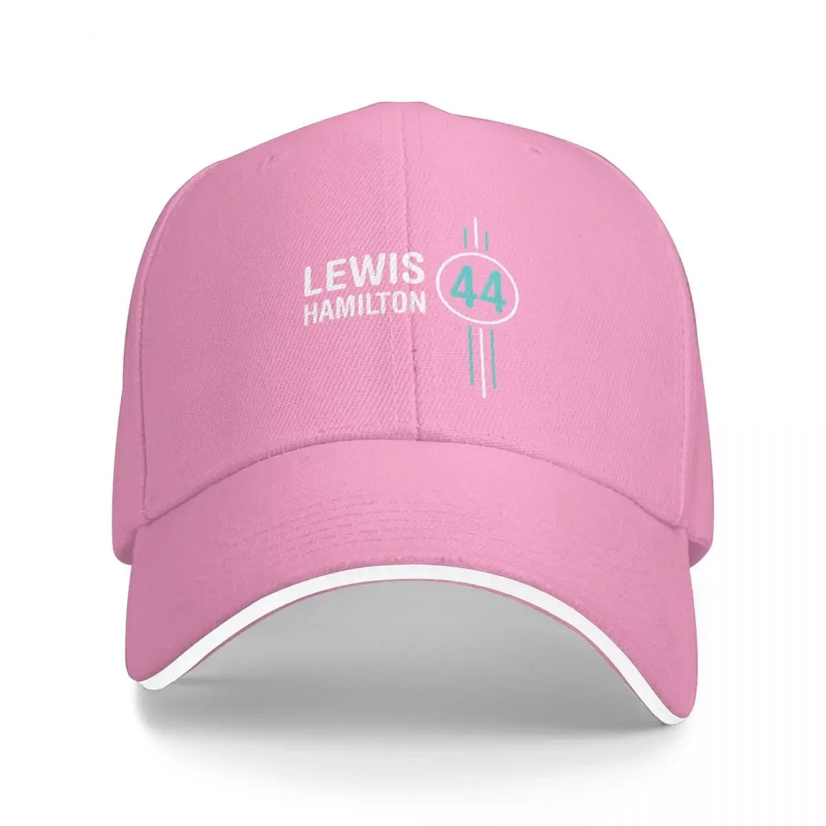 Lewis Hamilton F1 Car Racing Multicolor Hat Peaked Women's Cap Personalized Visor Sunprotection Hats