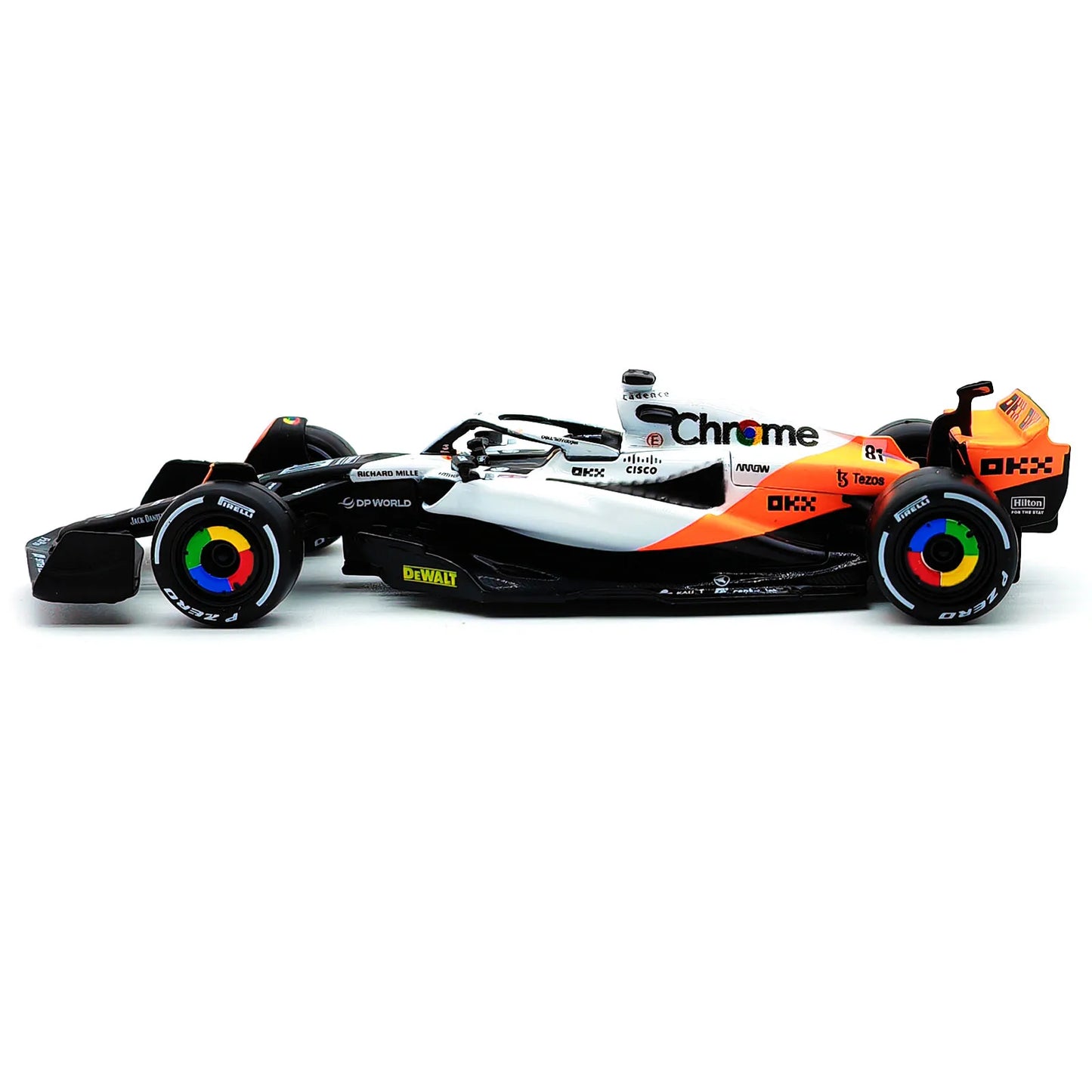 Bburago 1:43 2024 F1 Mercedes-AMG W15 #44 Hamilton Mclaren MCL38 MCL60 Monaco GP #4 Norris #81 Piastri Formula Car Model Gifts