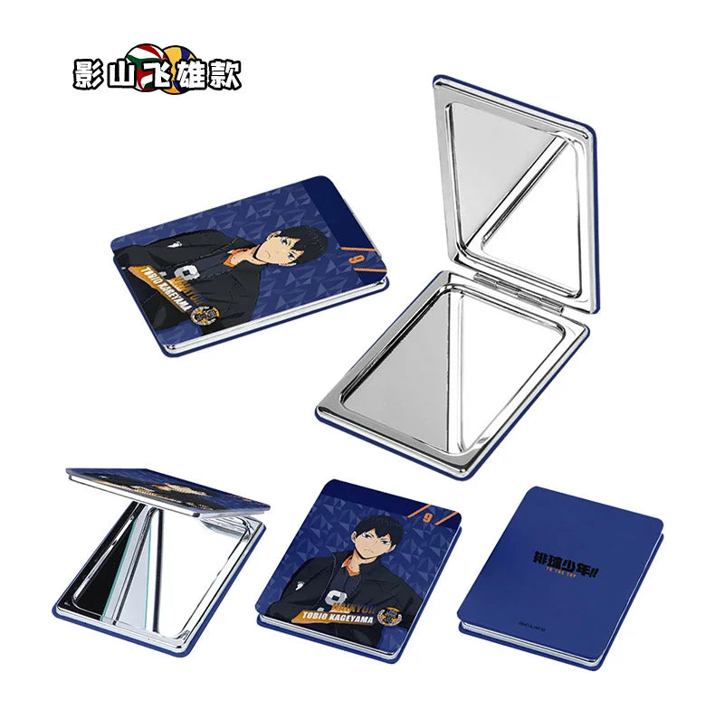 Haikyuu!! Tobio Kageyama Shoyo Hinata Karasuno Kei Tsukishima Oikawa Tooru China Official Authorization Cosmetic Mirror