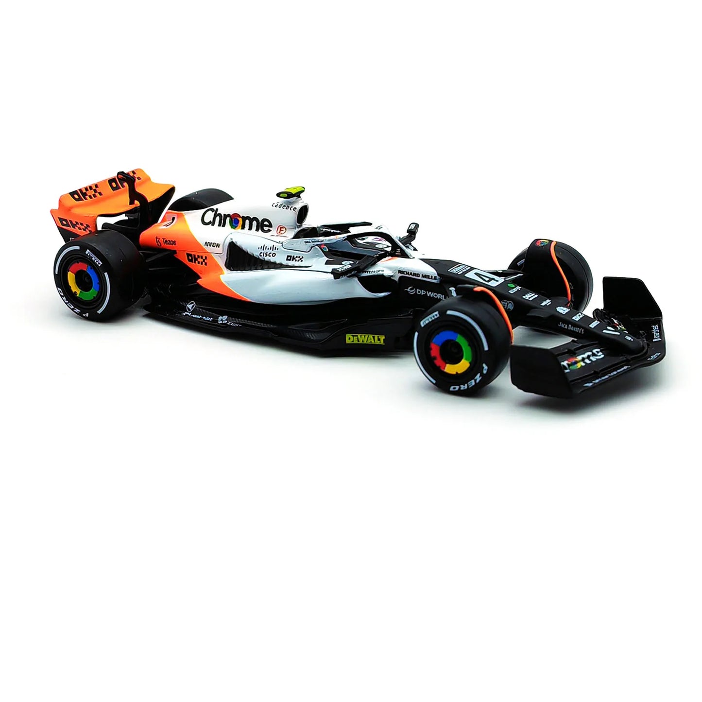 Bburago 1:43 2024 F1 Mercedes-AMG W15 #44 Hamilton Mclaren MCL38 MCL60 Monaco GP #4 Norris #81 Piastri Formula Car Model Gifts