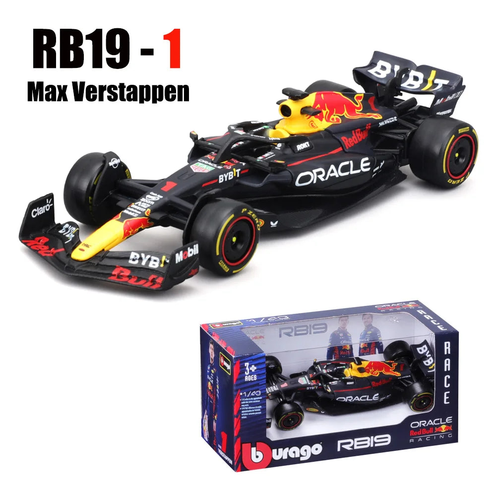 Bburago 1:43 Alpine F1 Team A523 2023 #10 Pierre Gasly #31 Esteban Ocon Alloy Car Die Cast Model Toy Collectible competition