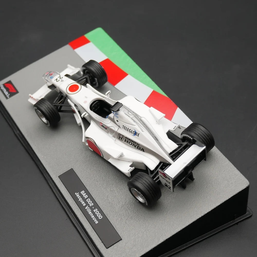 Ixo 1:43 Bar 002 2000 Jacques Villeneuve Diecast Car Model Metal Toy Vehicle