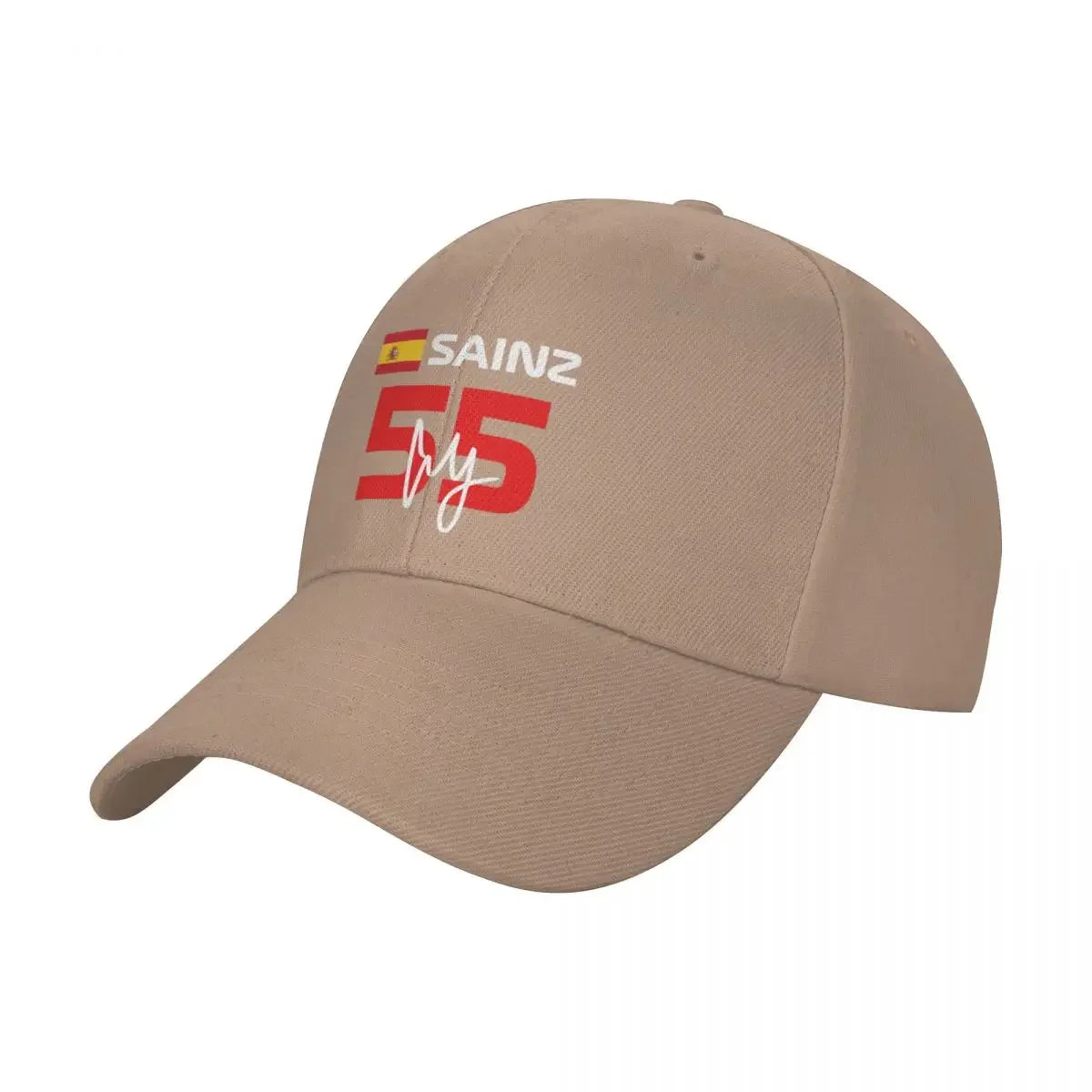 F1 2022 Carlos Sainz 55 Baseball Cap Christmas Hat Mountaineering New In The Hat Caps For Women Men's