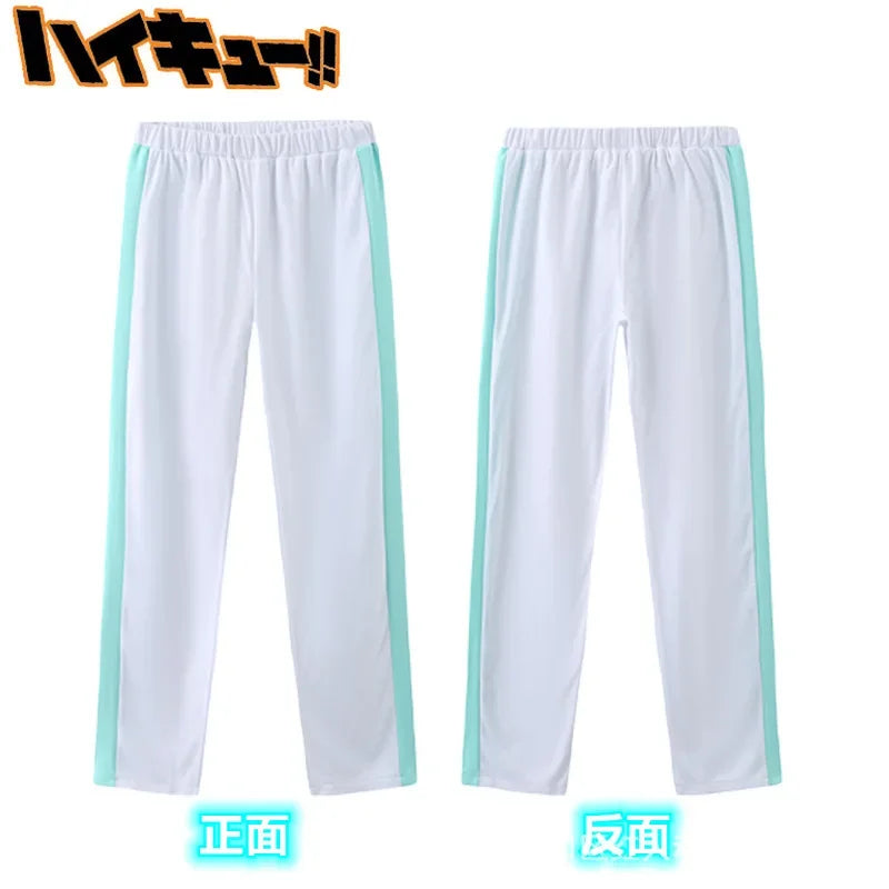 Haikyu Anime Aobajohsai High School Uniform Oikawa Tooru Cosplay Costume Embroidery Full-Zip Tracksuit Daily Wear