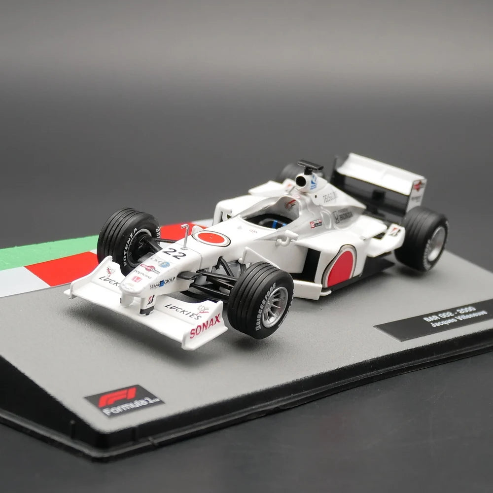 Ixo 1:43 Bar 002 2000 Jacques Villeneuve Diecast Car Model Metal Toy Vehicle