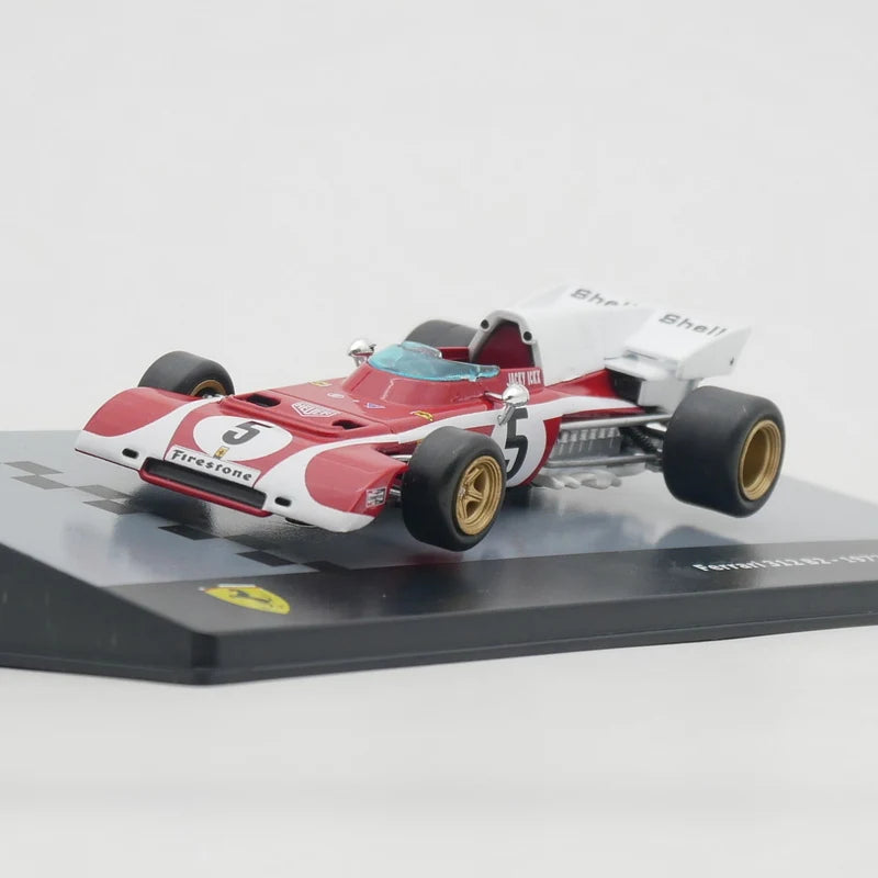 Ixo 1:43 Racing 312 B2 1972 Jacky Ickx Diecast Car Model Metal Toy Vehicle
