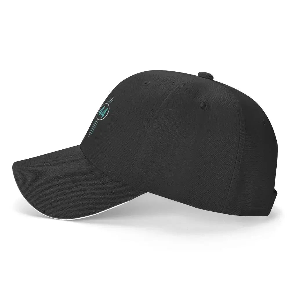 Lewis Hamilton F1 Car Racing Multicolor Hat Peaked Women's Cap Personalized Visor Sunprotection Hats