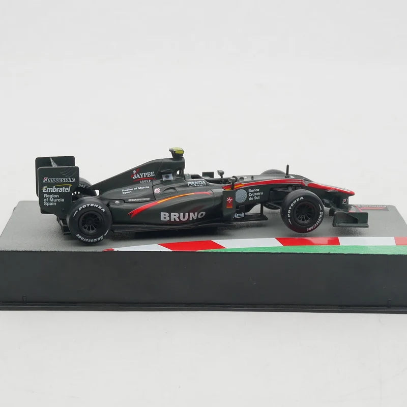 Ixo 1:43 HRT F110 2010 Bruno Senna Diecast Car Model Metal Toy Vehicle