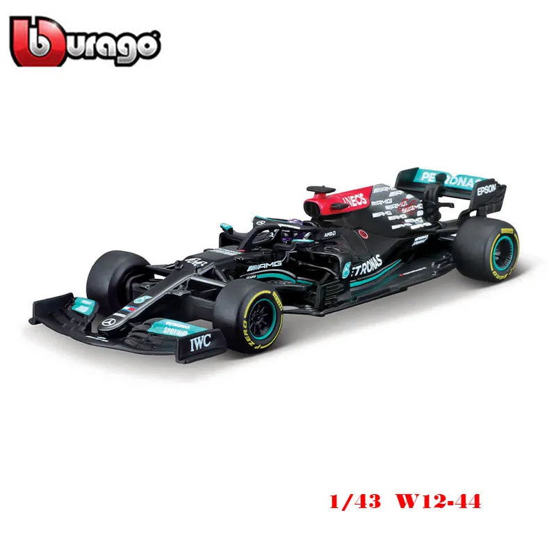 Bburago 1:43 2024 RB20 SF24 W14 W13 SF23 MCL60 RB19 RB18 W12 F1 Racing Formula Car Static Simulation Diecast Alloy Model Car