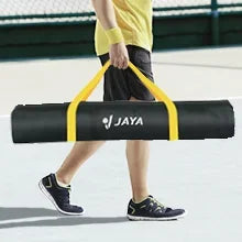 Portable Pickleball Net with Unique Ball Holder, IPF Standard 22FT, Steady Metal Frame, Easy Setup, Suitable for Backyards