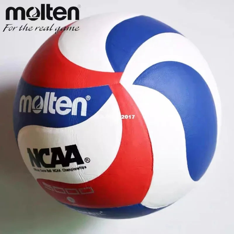Molten Volleyball NCAA5000 Professional Competition Hard Row Wear-resistant No. 5 PU Indoor and Outdoor Training Volleyball