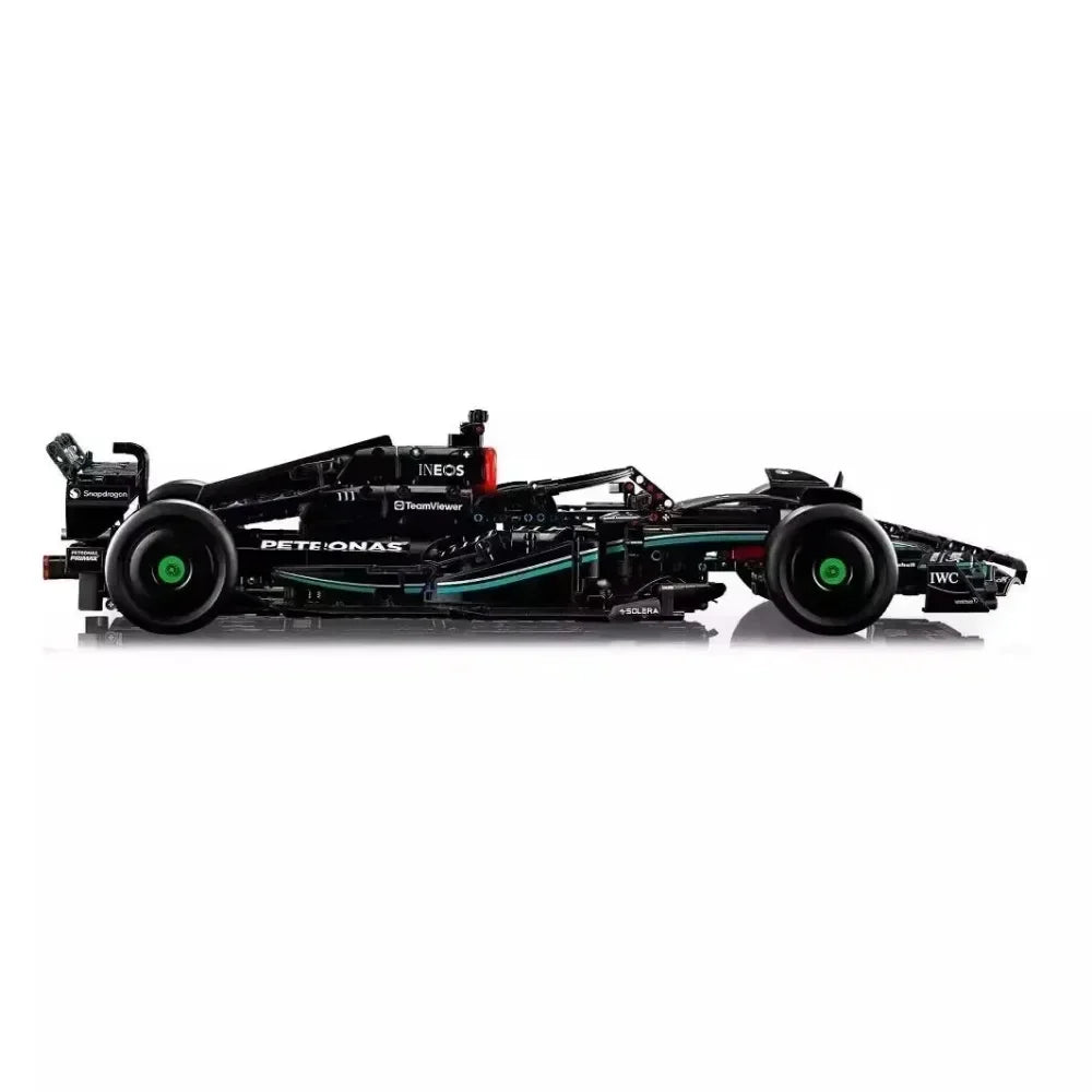 1:8 Scale W14 E F1 Racing Car Model (1642 Pcs) - 42171 Technic Building Blocks Set, Supercar Assembly Toy, Ideal Gift for Adults