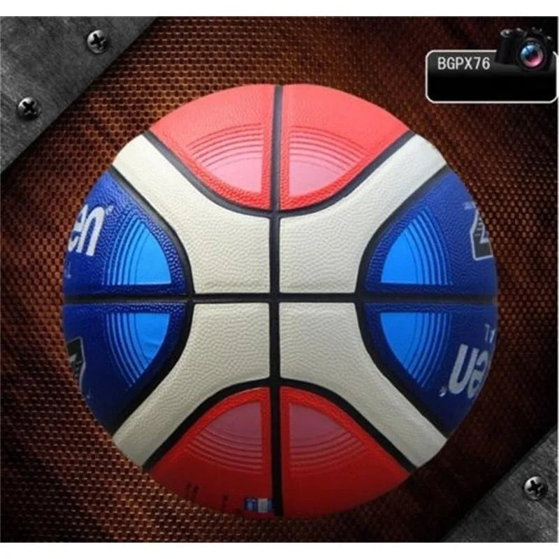 Balón de baloncesto oficial tamaño 7 cuero sintético para exteriores, interior, entrenamiento profesional, para hombre y mujer.