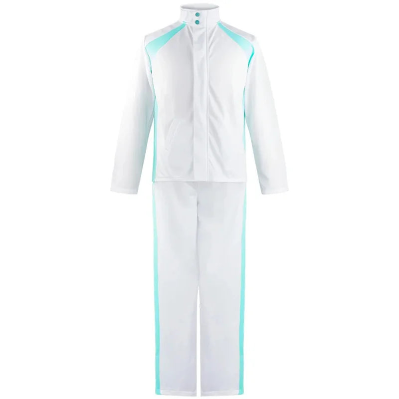 Haikyu Anime Aobajohsai High School Uniform Oikawa Tooru Cosplay Costume Embroidery Full-Zip Tracksuit Daily Wear