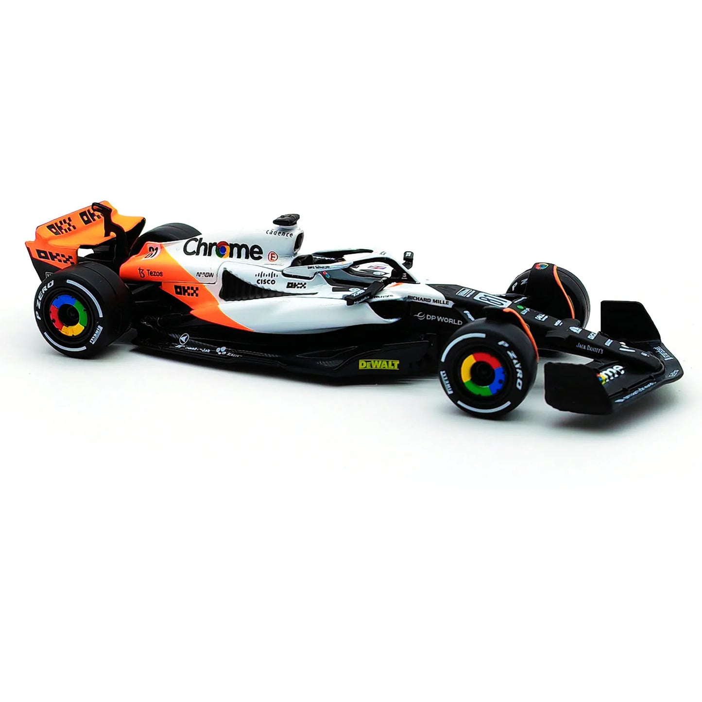 Bburago 1:43 2024 F1 Mercedes-AMG W15 #44 Hamilton Mclaren MCL38 MCL60 Monaco GP #4 Norris #81 Piastri Formula Car Model Gifts