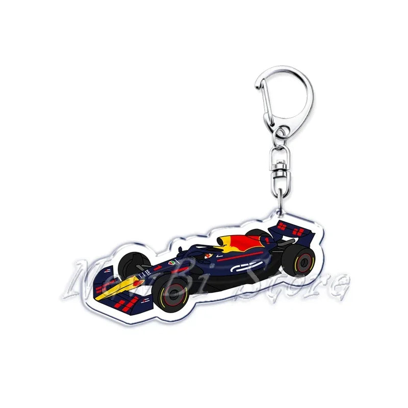 Fast Furious Racing Motorcycle Player Keychains for Accessories Bag Bicycle Helmet Driver Key Chain Keyring Jewelry Fans Gift