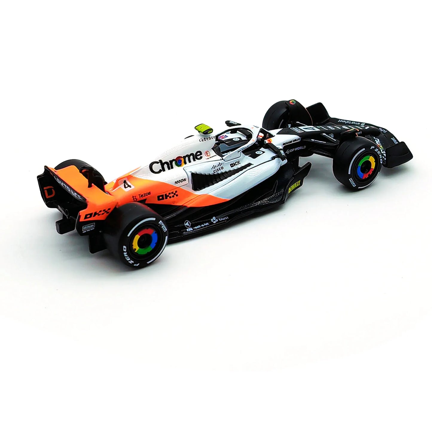 Bburago 1:43 2024 F1 Mercedes-AMG W15 #44 Hamilton Mclaren MCL38 MCL60 Monaco GP #4 Norris #81 Piastri Formula Car Model Gifts