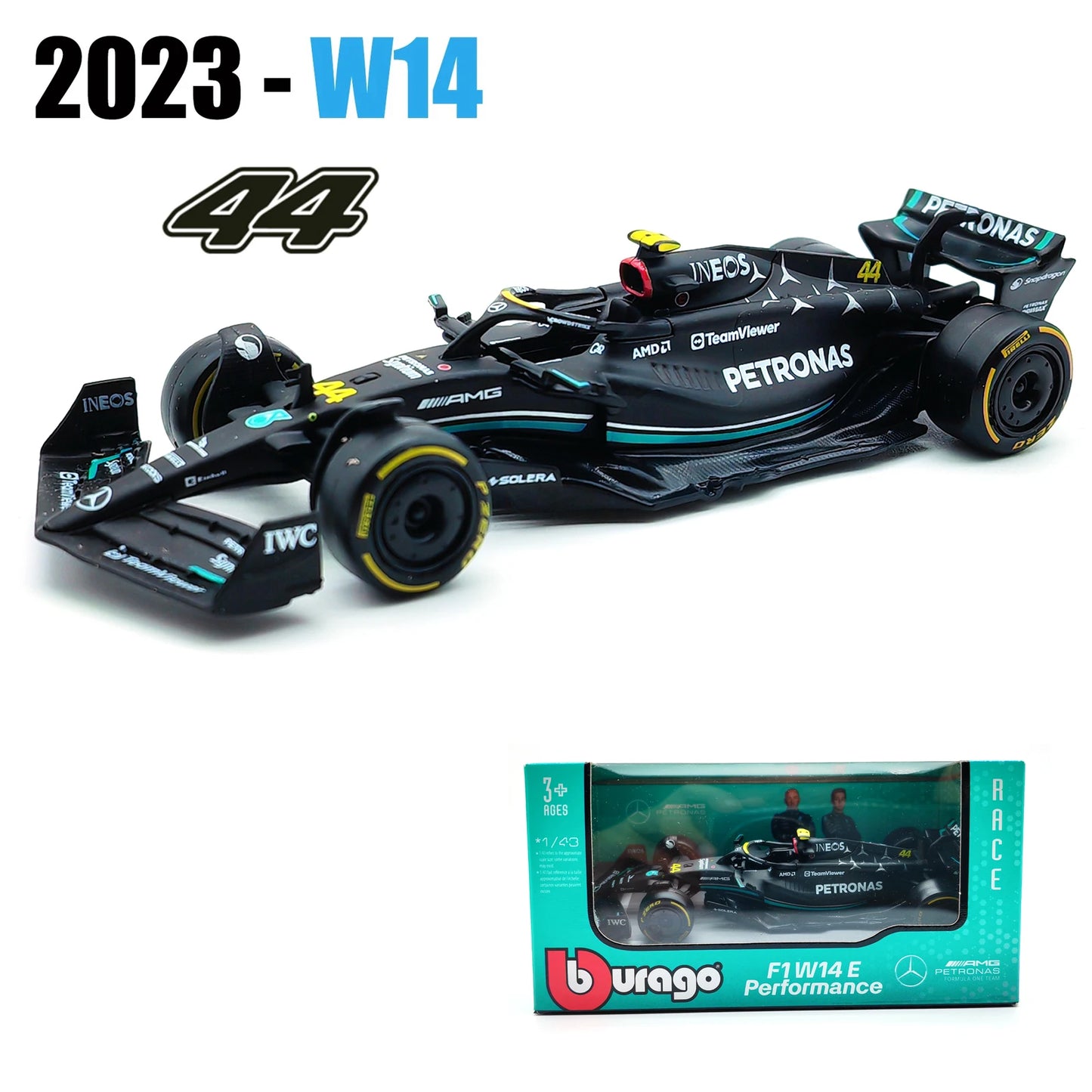Bburago 1:43 Alpine F1 Team A523 2023 #10 Pierre Gasly #31 Esteban Ocon Alloy Car Die Cast Model Toy Collectible competition