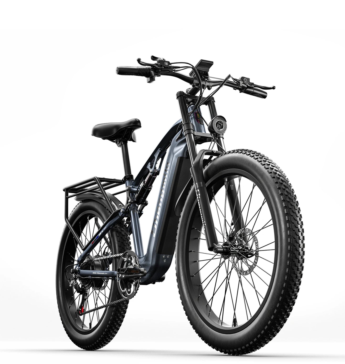 Shengmilo Electric Bicycle ,Adult eBikes with 48V 17.5Ah Battery ,1000W BAFANG Motor ,Shimano 7 Speed,Fat Tire Mountain bikes