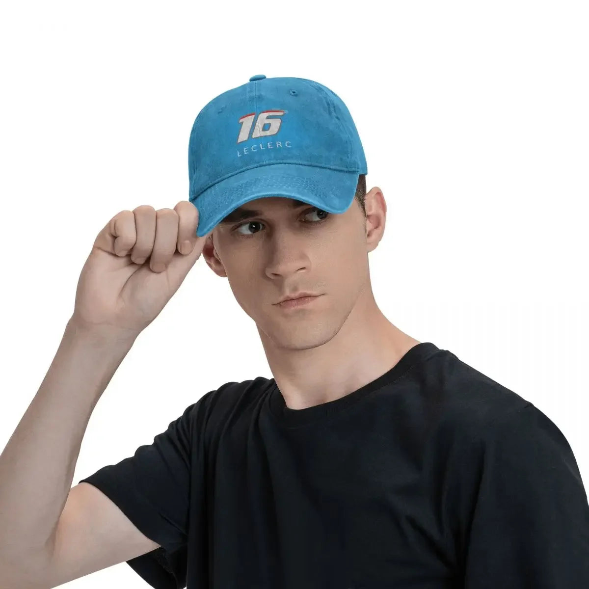 Charles Leclerc F1 Signature Graphic - Dark Baseball Cap Golf Sunhat Caps Women Men'S