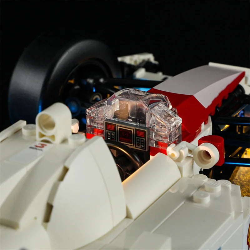 (Only LED Light No Bricks) 10330 MP4/4 & Ayrtons Sennas Building Blocks Bricks Kits Sets Not Include Model