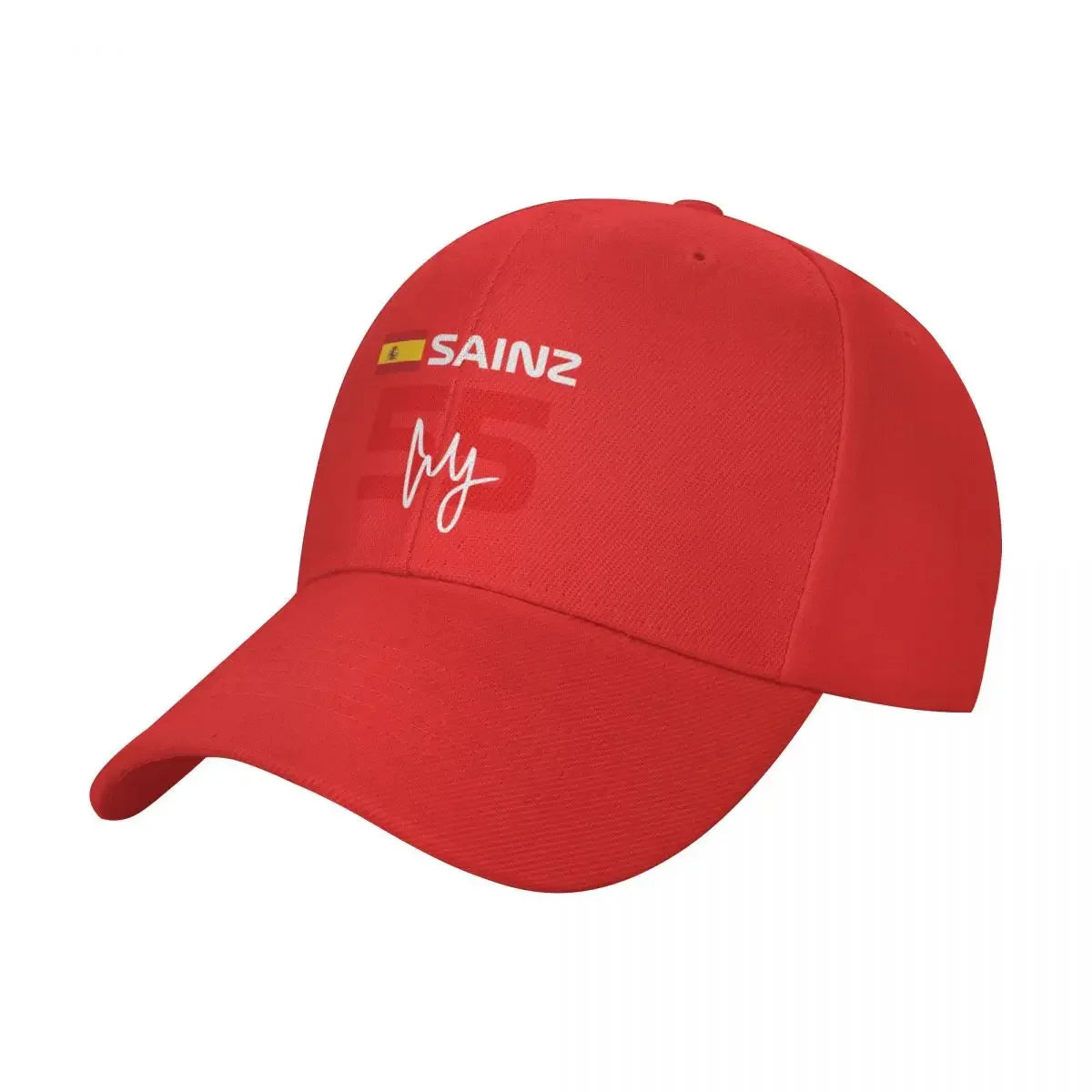 F1 2022 Carlos Sainz 55 Baseball Cap Christmas Hat Mountaineering New In The Hat Caps For Women Men's