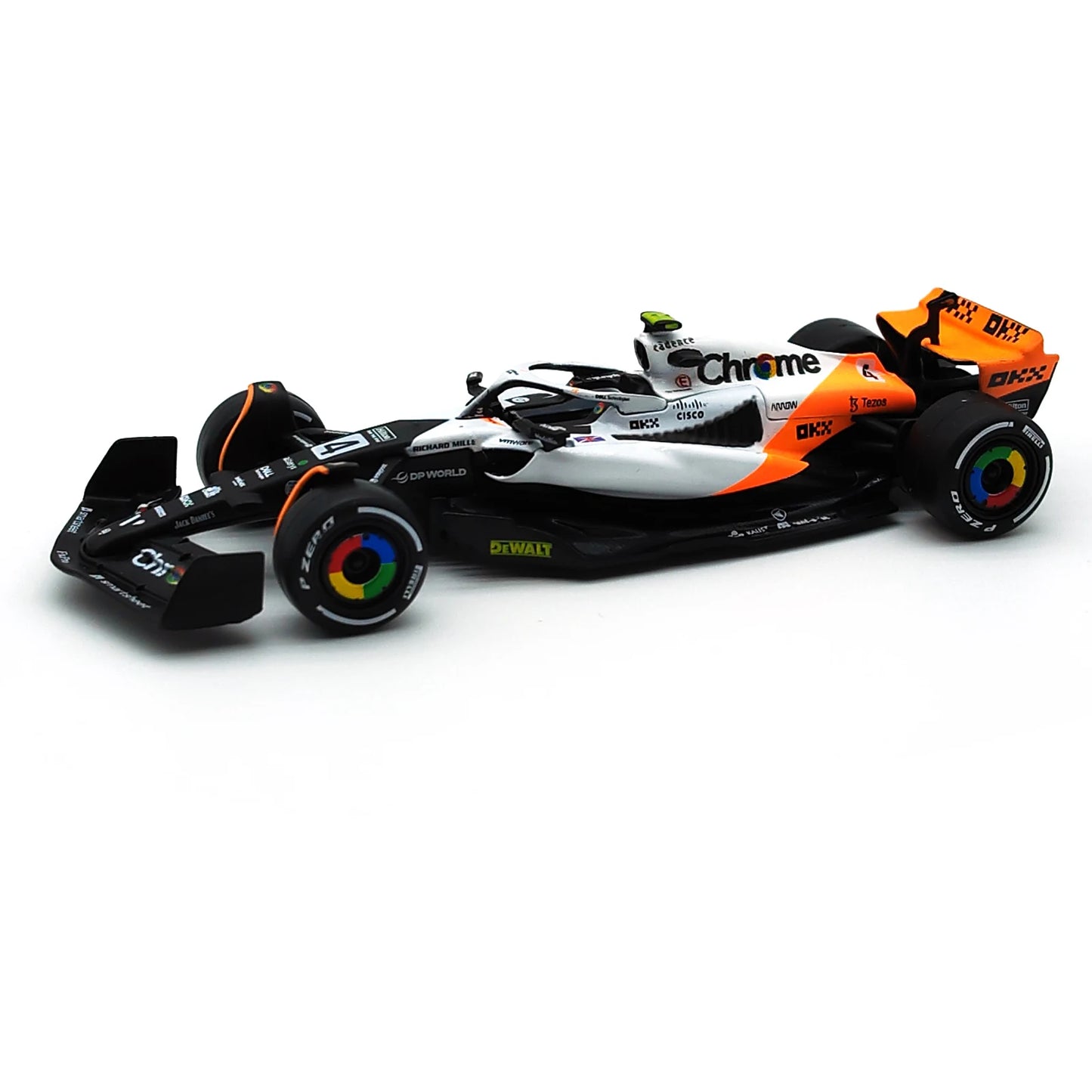 Bburago 1:43 2024 F1 Mercedes-AMG W15 #44 Hamilton Mclaren MCL38 MCL60 Monaco GP #4 Norris #81 Piastri Formula Car Model Gifts