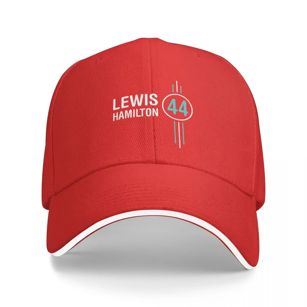 Lewis Hamilton F1 Car Racing Multicolor Hat Peaked Women's Cap Personalized Visor Sunprotection Hats