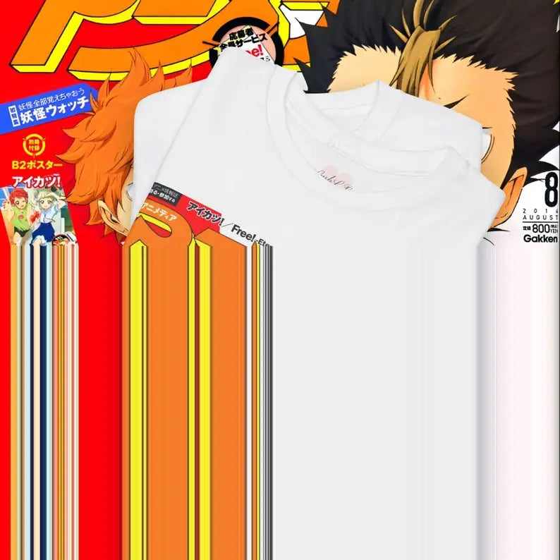 Haikyu Shirt Vintage Anime T-Shirt Retro Anime Shirt