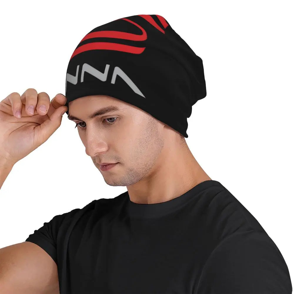 Novelty Thin Skullies Beanies Autumn Spring Caps For Men Women F1 Ski Caps Bonnet Hats