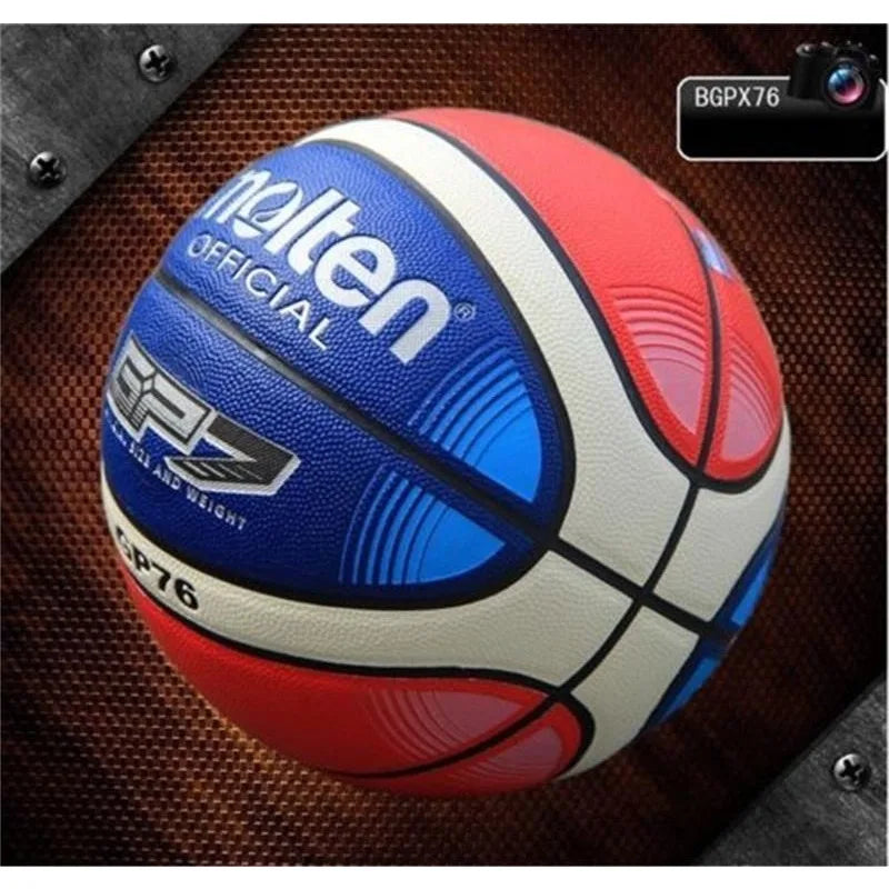 Balón de baloncesto oficial tamaño 7 cuero sintético para exteriores, interior, entrenamiento profesional, para hombre y mujer.