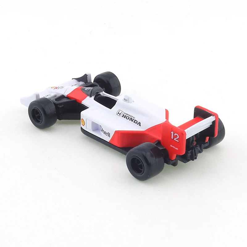 Tomica Premium Racing Honda MP4/4 No.12 Ayrton Senna Metal Alloy Diecast Car Model Boys Toy Gift
