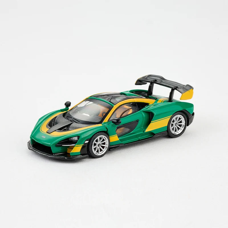 Massdi 1:64 Scale McLaren Senna MCL1106 MCL1107 Simulation Alloy Car Model Static Display Collectible Gift Souvenir Decoration