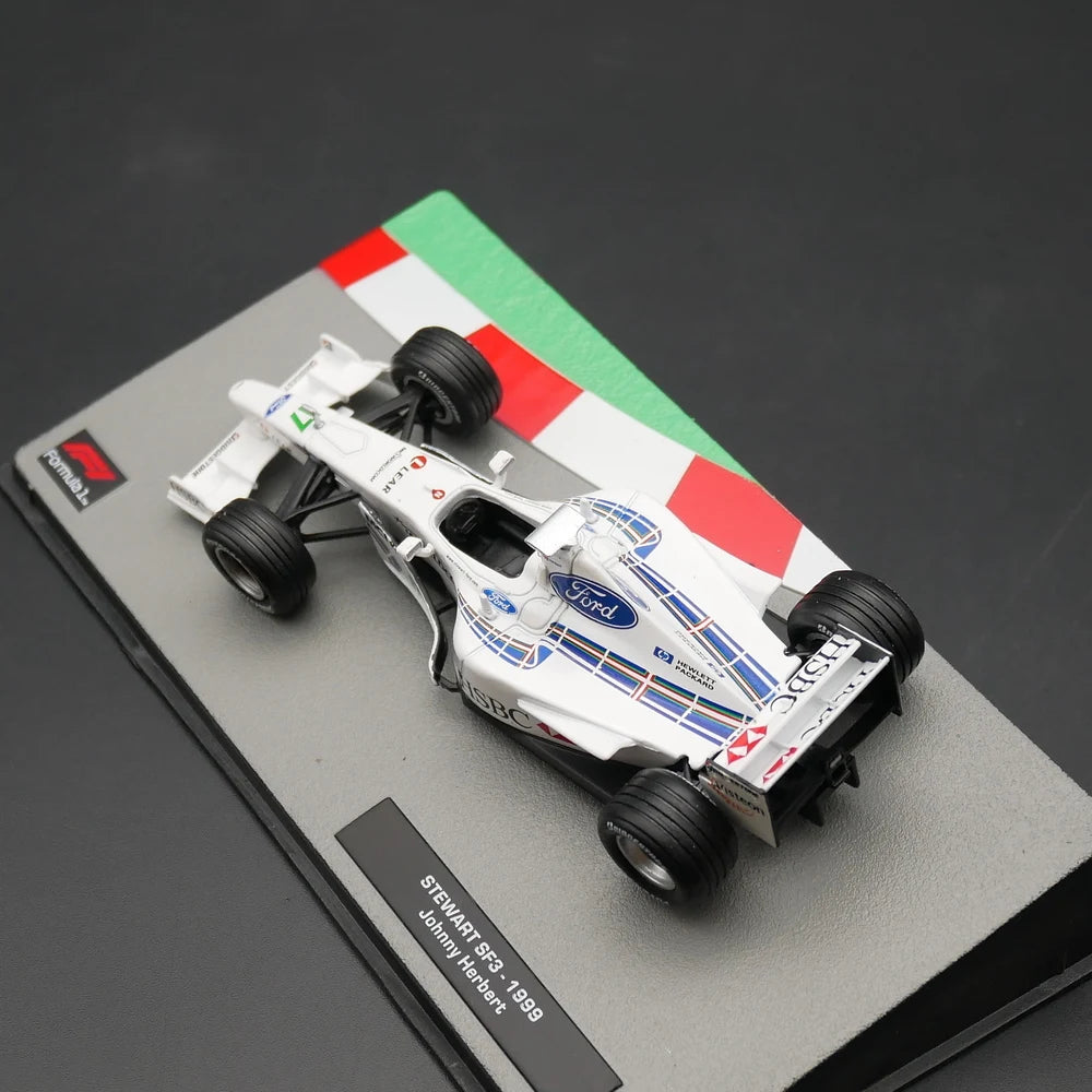 Ixo 1:43 Stewart SF3 1999 Johnny Herbert Diecast Car Model Metal Toy Vehicle