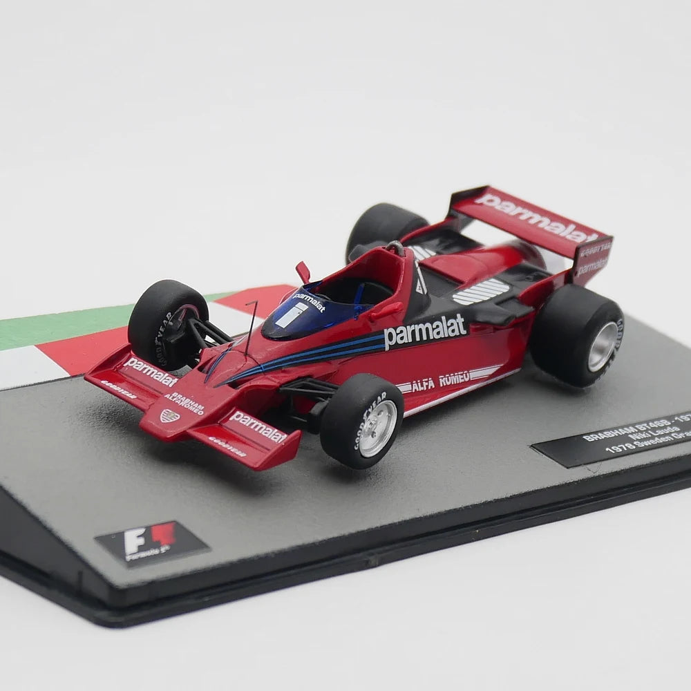 Ixo 1:43 Racing Niki Lauda 1978 Brabham BT46B Diecast Car Model Metal Toy Vehicle