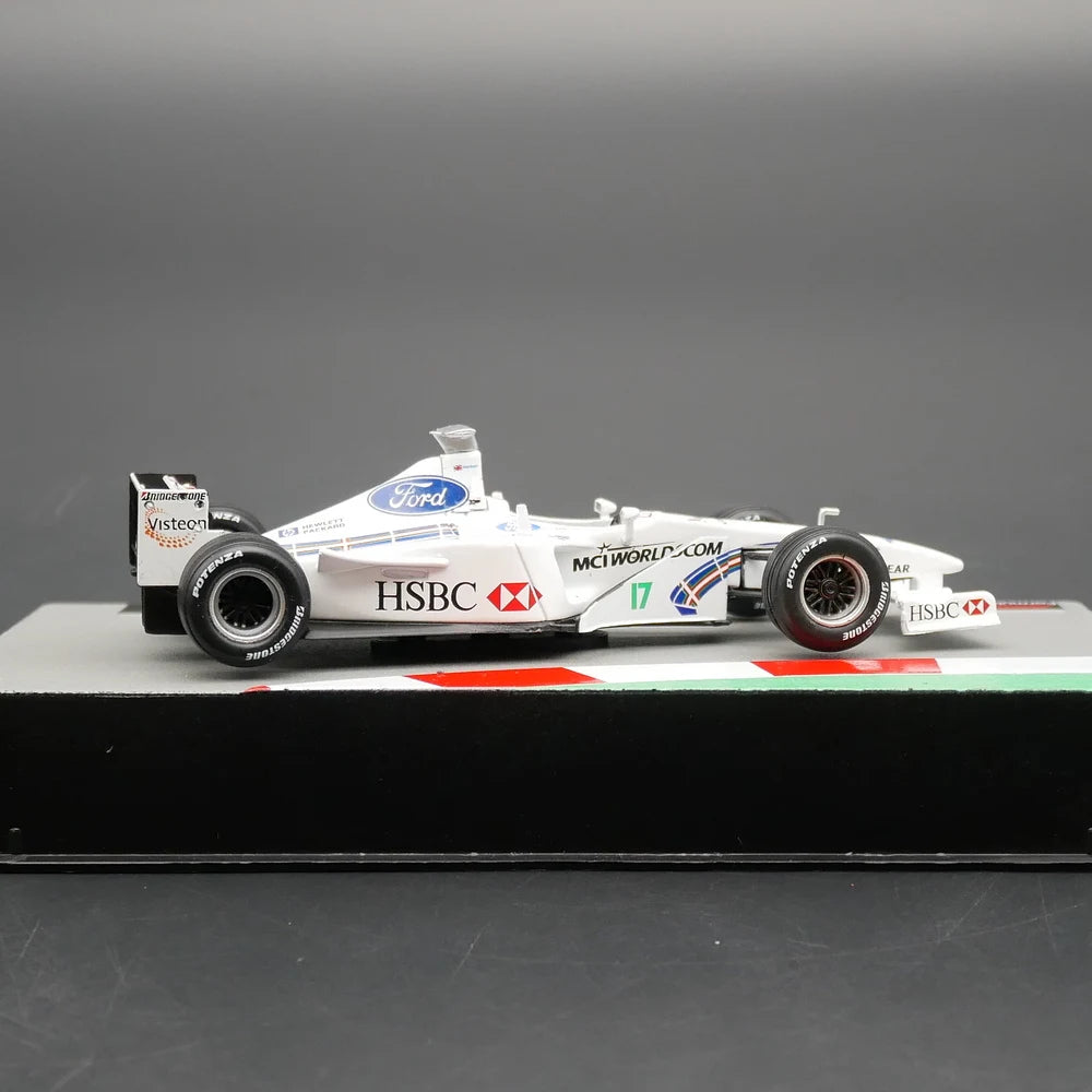 Ixo 1:43 Stewart SF3 1999 Johnny Herbert Diecast Car Model Metal Toy Vehicle