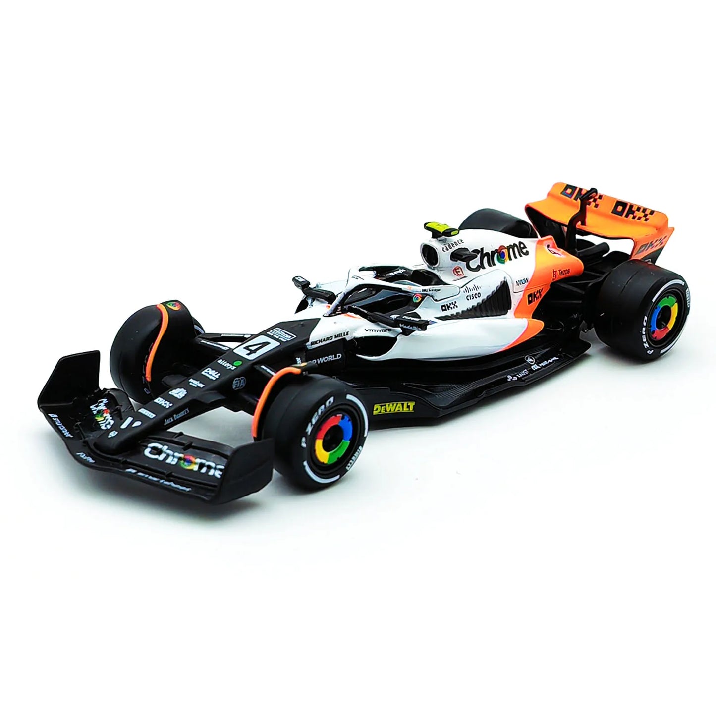 Bburago 1:43 2024 F1 Mercedes-AMG W15 #44 Hamilton Mclaren MCL38 MCL60 Monaco GP #4 Norris #81 Piastri Formula Car Model Gifts