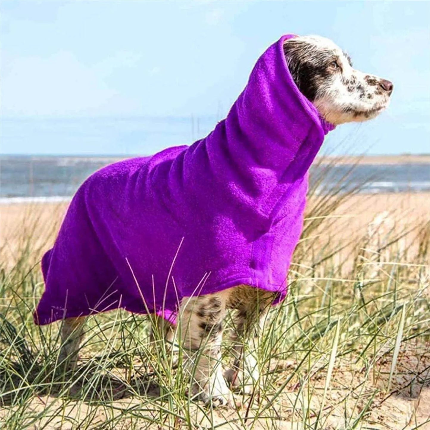 Albornoz para perros, toalla de secado rápido de microfibra, toalla de baño para gatos, toalla de baño para mascotas, producto para el cuidado de mascotas.