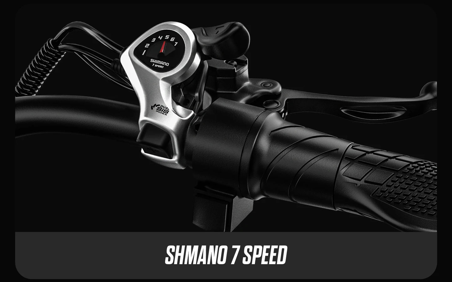 Shengmilo Electric Bicycle ,Adult eBikes with 48V 17.5Ah Battery ,1000W BAFANG Motor ,Shimano 7 Speed,Fat Tire Mountain bikes