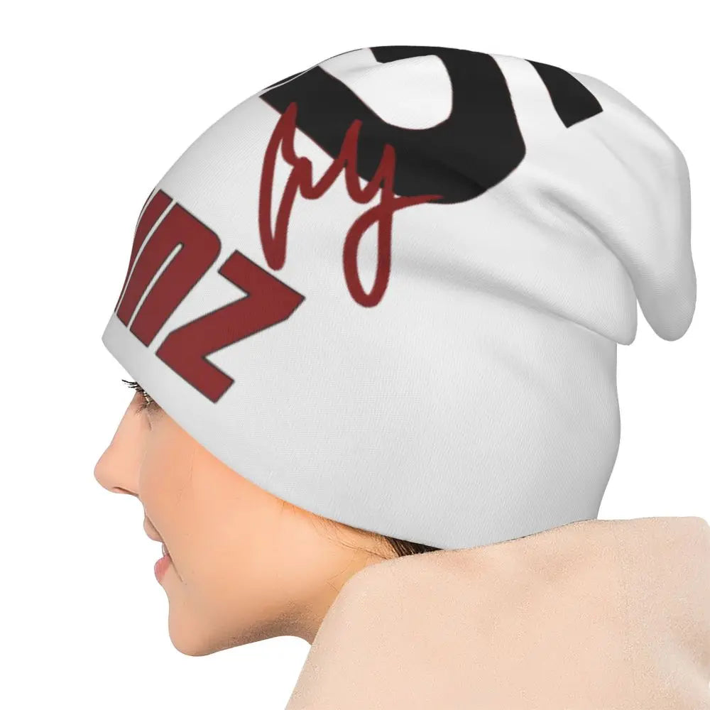 Carlos Sainz Jr F1 Signature Graphic - Dark Warm Knitted Cap Fashion Bonnet Hat Autumn Winter Beanies Hats for Unisex Adult
