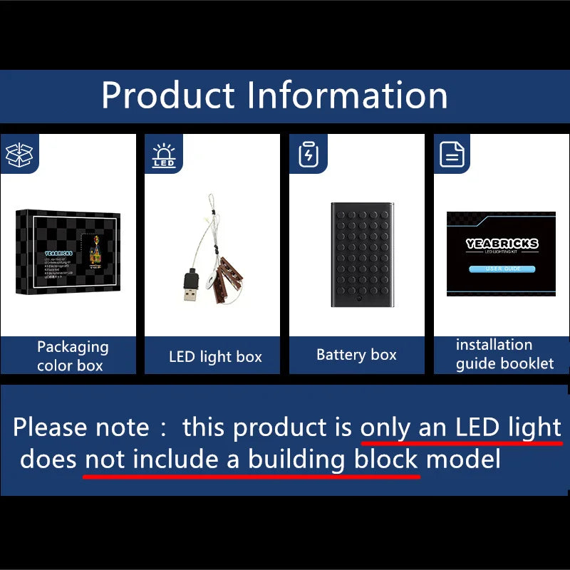 (Only LED Light No Bricks) 10330 MP4/4 & Ayrtons Sennas Building Blocks Bricks Kits Sets Not Include Model