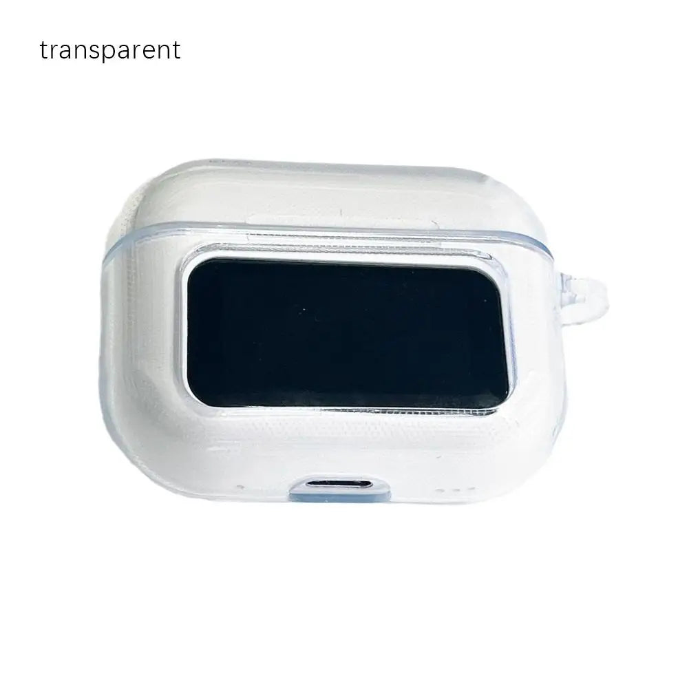 Funda de silicona transparente para auriculares A9PRO, funda protectora anticaídas, a prueba de golpes y polvo, carcasa para auriculares inalámbricos.