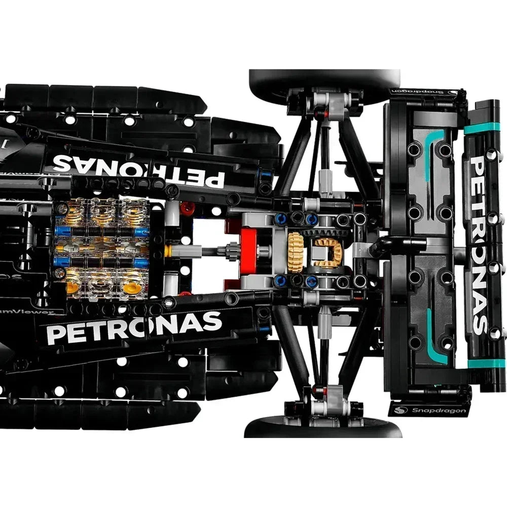 1:8 Scale W14 E F1 Racing Car Model (1642 Pcs) - 42171 Technic Building Blocks Set, Supercar Assembly Toy, Ideal Gift for Adults