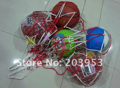 1pcs outdoor sporting Soccer Net 10 Balls Carry Net Bag Sports Portable Equipment Basketball Balls Volleyball ball net bag