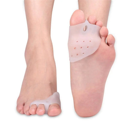 70% Hot Sale 2Pcs Bunion Corrector Pain Relief Hammer Toe Separator with Forefoot Care Pads