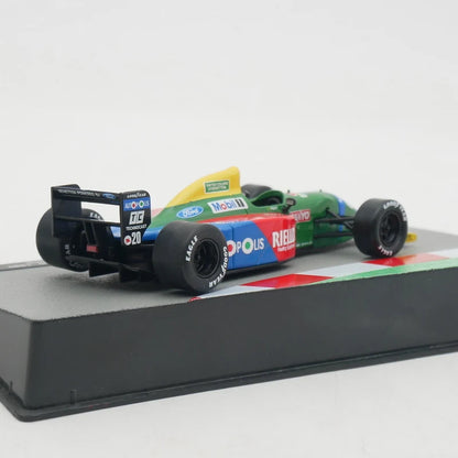 Ixo 1:43 BENETTON B190 1990 NELSON PIQUET Diecast Car Model Metal Toy Vehicle