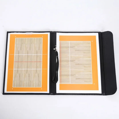 Foldable Volleyball Tactical Board Coaching Volleyball Tactic Board Magnetic Coach Handball Tactics Game Voleibol Training Teach