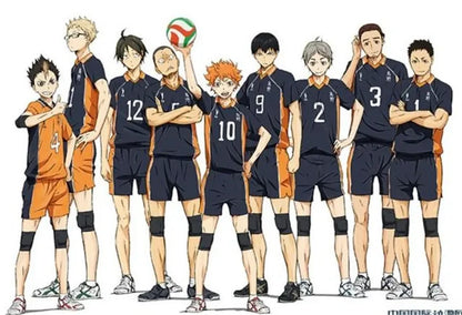 Msby Black Jackals Cosplay Costume Haikyu Volleyball Club Karasuno Nekoma Karasuno High School Sportswear Jersey Uniform